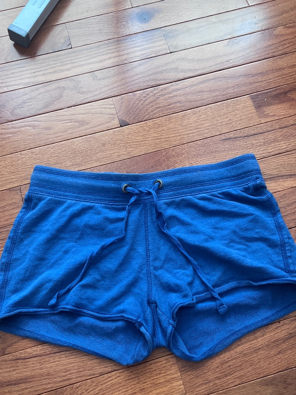 Women’s Athletic Drawstring Blue Shorts